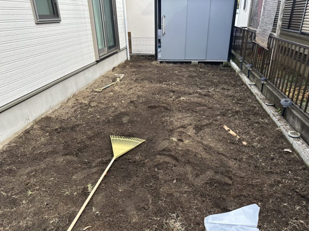 地面をきれいにする